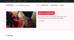Desktop Screenshot of albaner.no